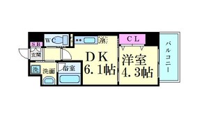 サムティガーデン江坂Ⅱの物件間取画像